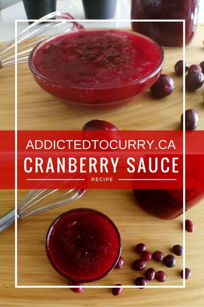 6-ingredient cranberry sauce can be made in under 30 minutes.